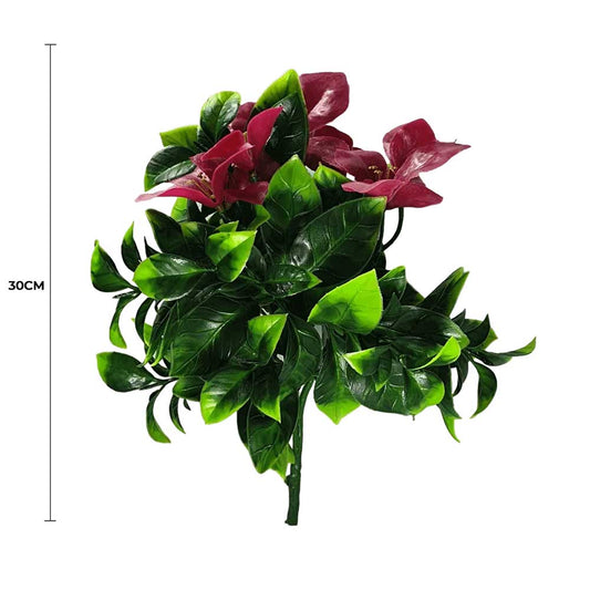 Flowering Purple Lilac Stem UV Resistant 25cm - Image 2