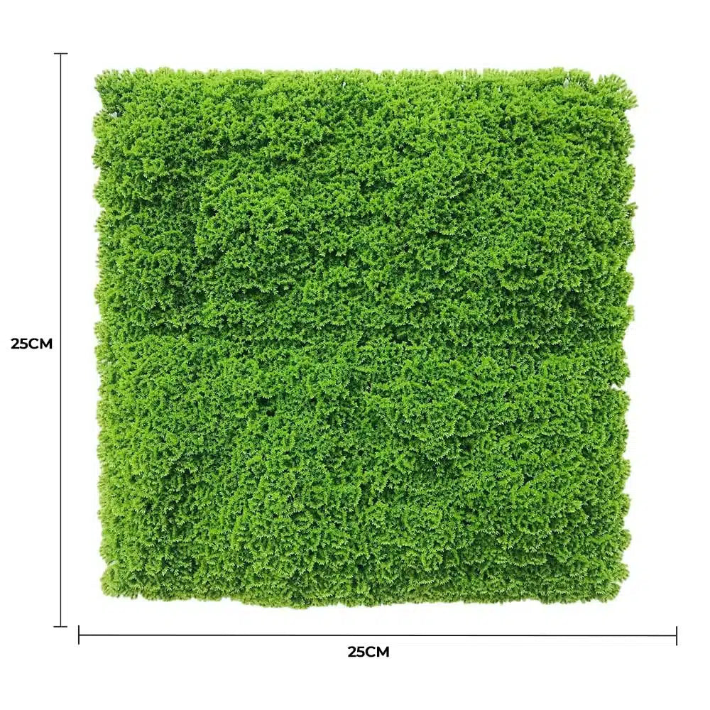 Fresh Natural Green Artificial Moss / Green Wall UV Resistant Sample - Image 2