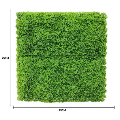 Fresh Natural Green Artificial Moss / Green Wall UV Resistant Sample - Image 2