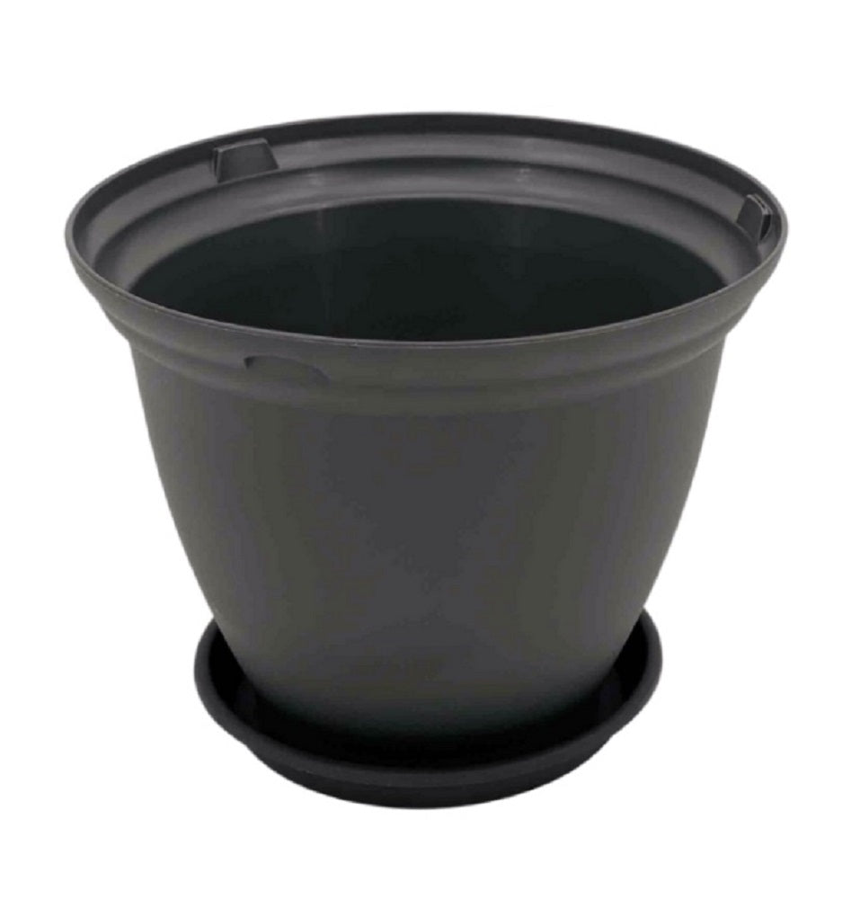 bulk 18 Medium Garden Pot & Saucer 30cm