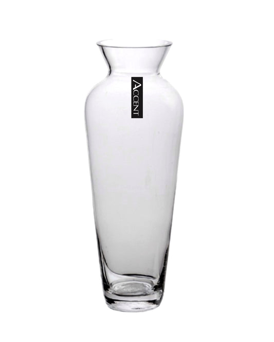 bulk 6 Glass Vase Flair Top 40cm