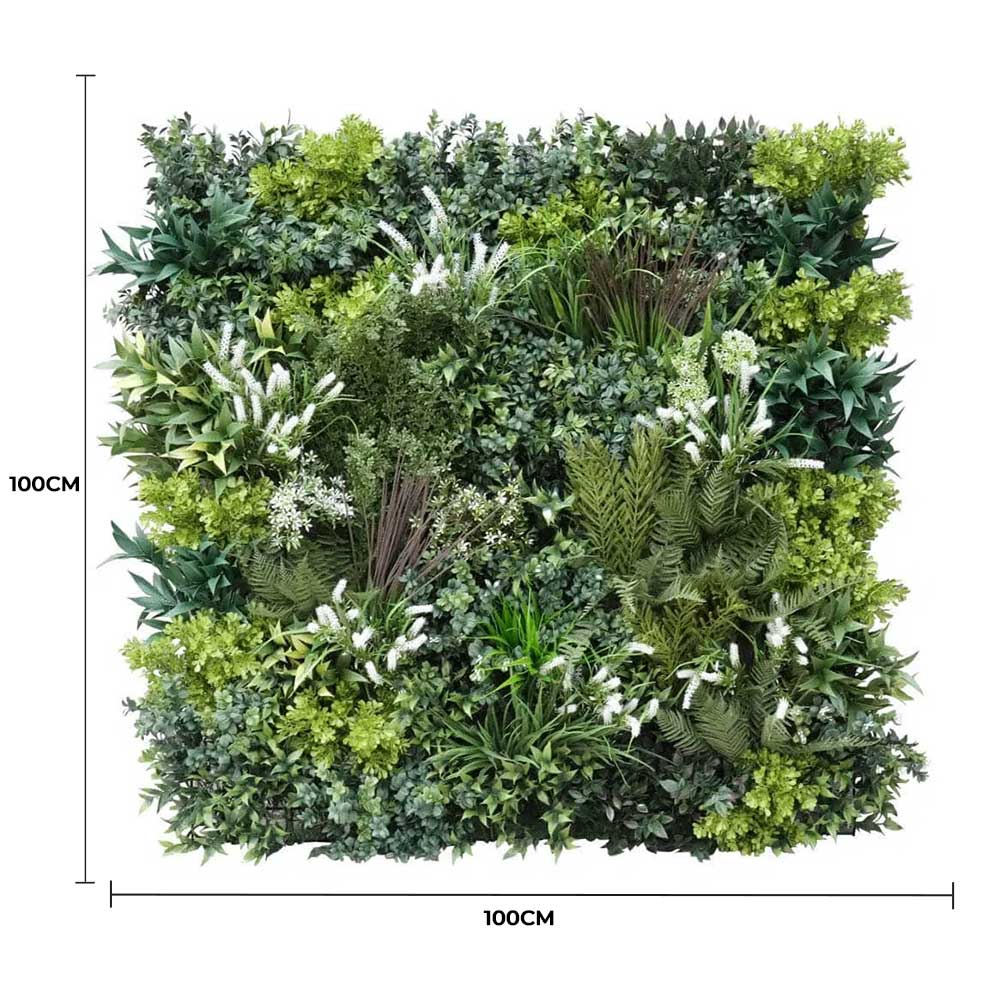 Garden Of Eden Bespoke Vertical Garden / Artificial Green Wall UV Resistant 1m X 1m Fire Retardant - Image 2