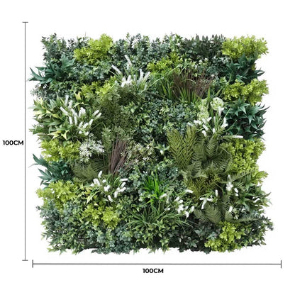 Garden Of Eden Bespoke Vertical Garden / Artificial Green Wall UV Resistant 1m X 1m Fire Retardant - Image 2
