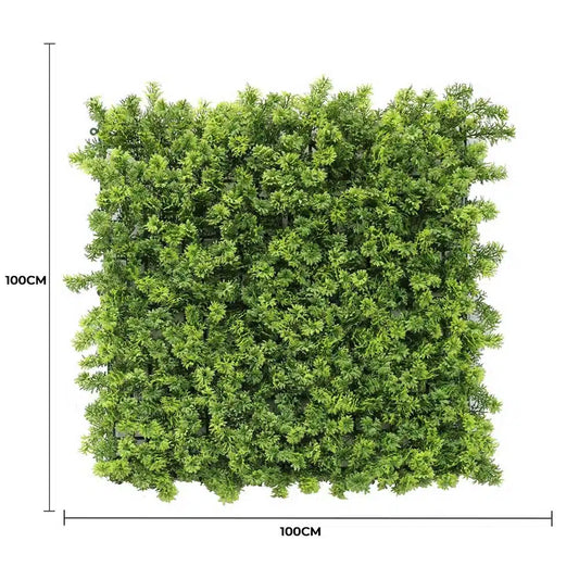 Green Moss Panel UV Resistant 100cm x 100cm (Back Order Only) - Image 2