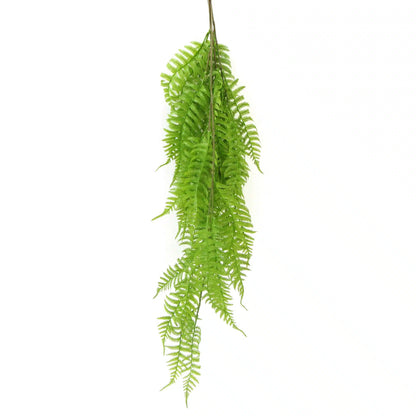Hanging Fresh Green Boston Fern UV Resistant 80cm - Image 3