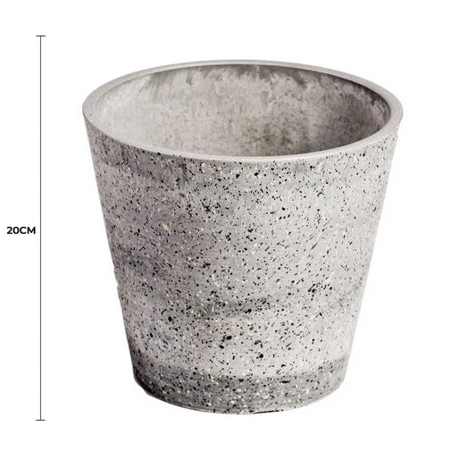 Imitation Grey Stone Pot 20cm - Image 2