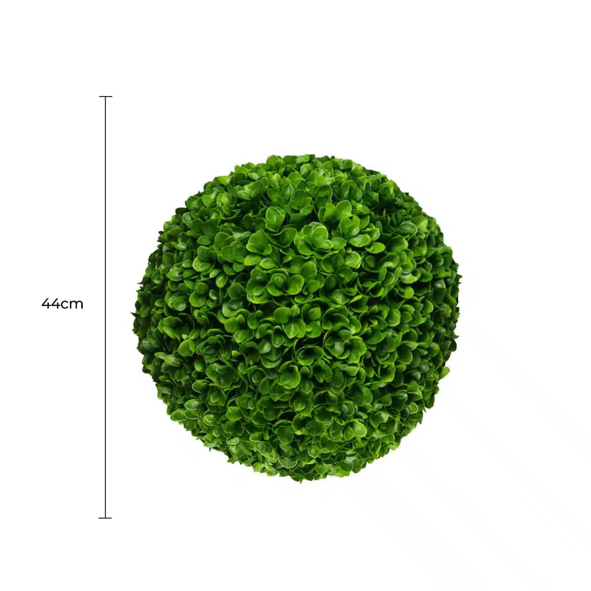 Large Clover Hedge Topiary Ball UV Resistant 44cm - Image 2