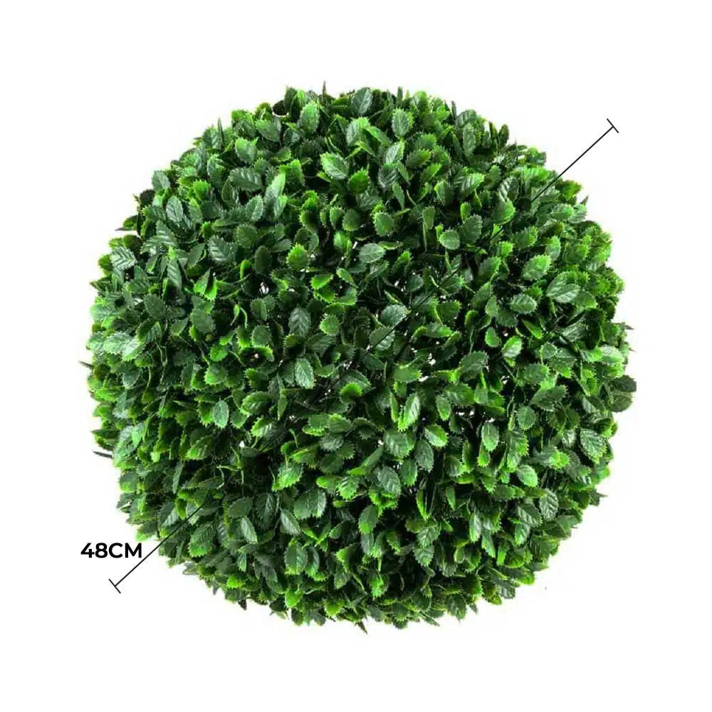 Large Rose Topiary Ball UV Resistant 44cm - Image 2