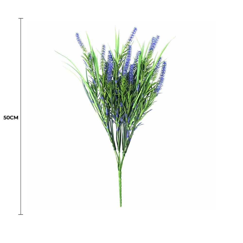 Long Stem Purple Lavender Plant 50cm UV Resistant - Image 2