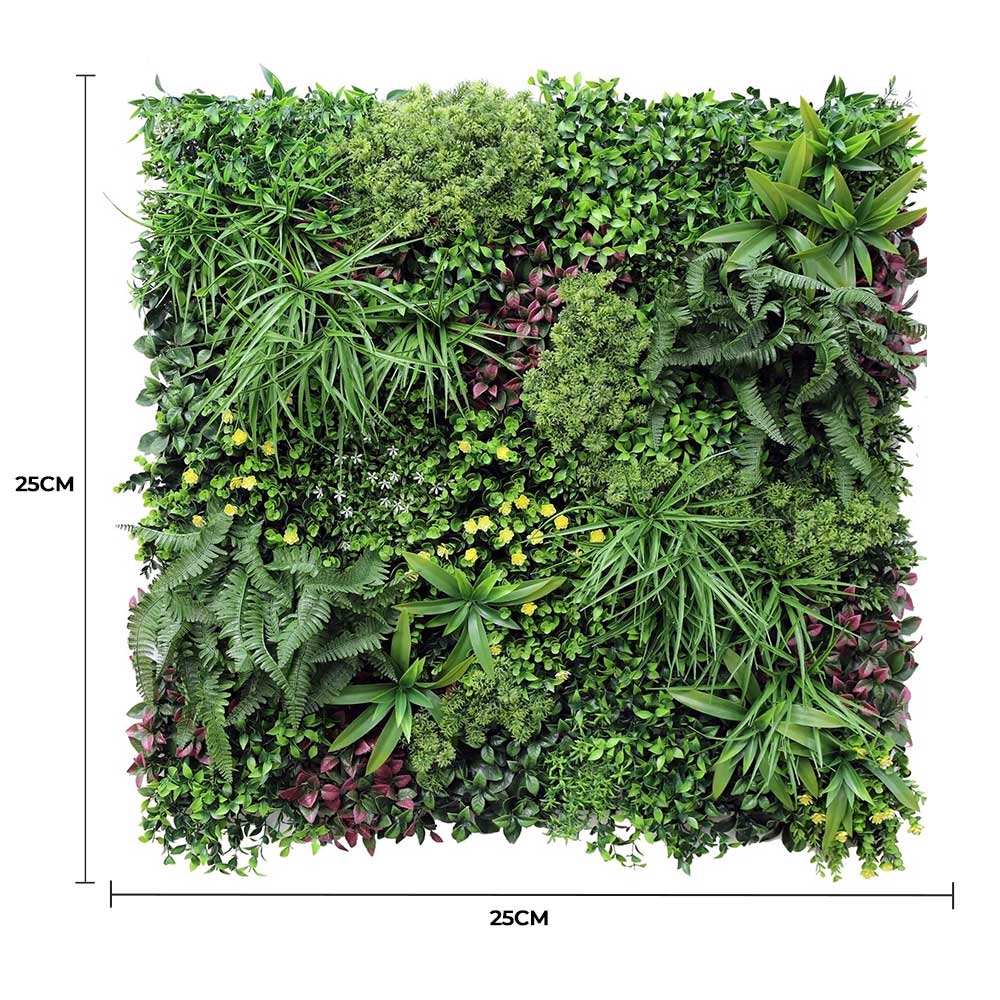 Luxury Country Fern Recycled Vertical Garden / Green Wall UV Resistant Sample - Image 2