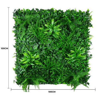 Luxury Green Tropics Vertical Garden/Green Wall UV Resistant 100cm x 100cm - Image 2