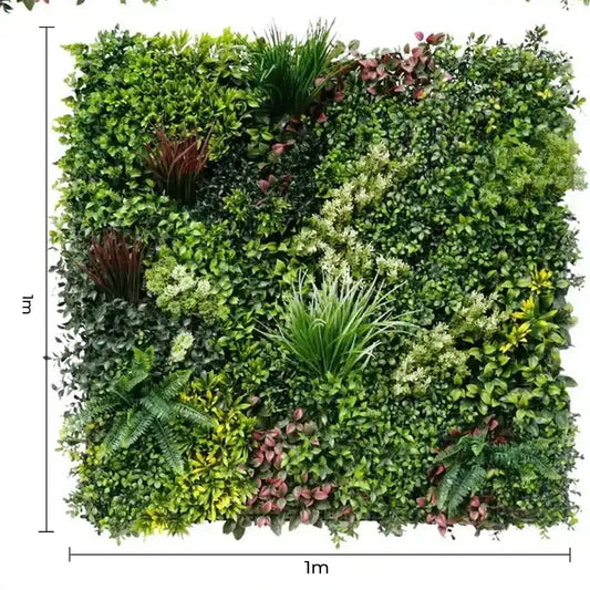 Luxury Triptych Vertical Garden / Living Wall Set 3 of Pieces 1m x 1m (3 SQM Set) UV Resistant - Image 2