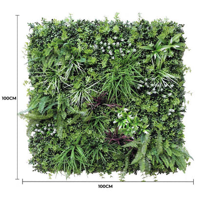 Luxury Vista Green Recycled Vertical Garden / Green Wall UV Resistant 100cm X 100cm - Image 2