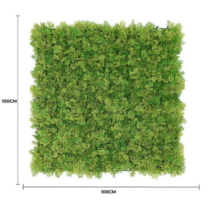 Nearly Natural Two-tone Moss Panel UV Resistant 100cm x 100cm (Back Order Only) - Image 2