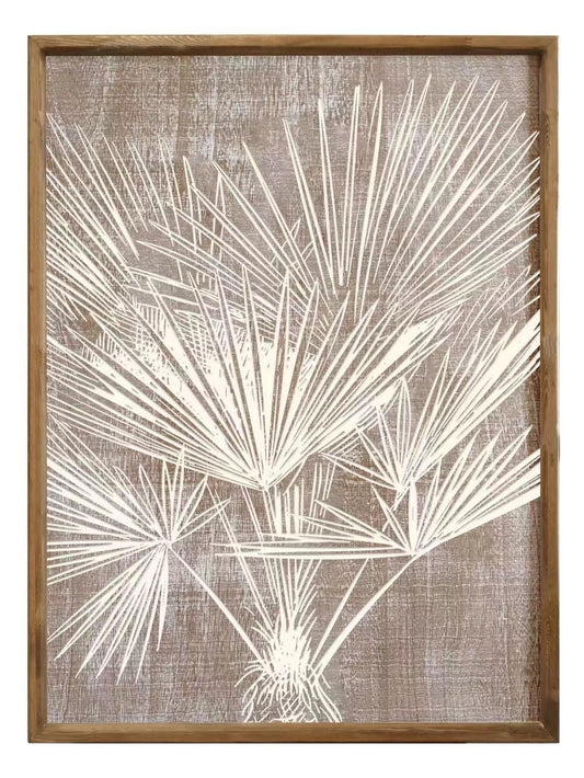 Banana Palm Wall Art 90cm