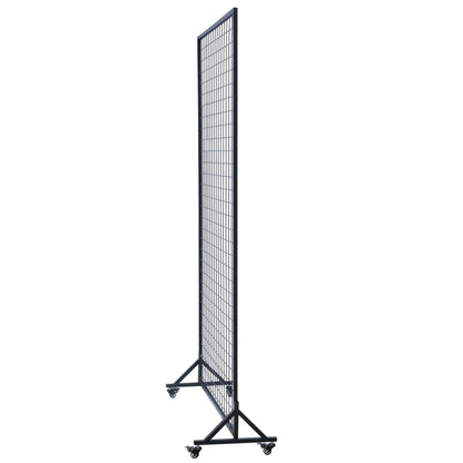 Versatile and Premium Flower Wall Stand / Portable Event Screen with Wheels 2m x 1m - Image 4