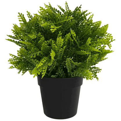 Small Potted Artificial Mimosa Fern UV Resistant 20cm