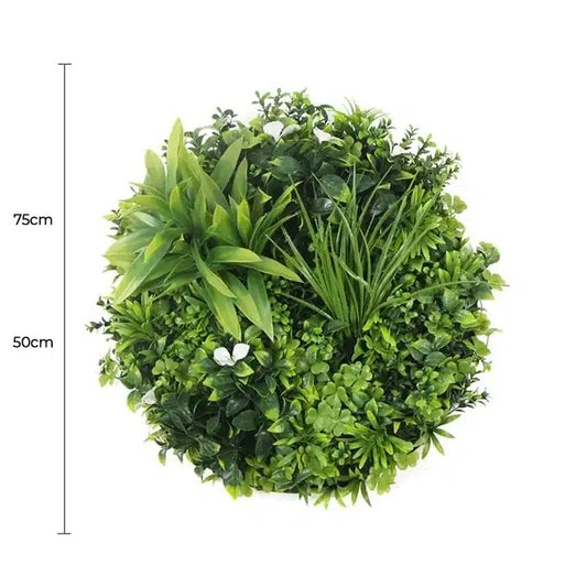 Two 50cm and One 75cm Flowering White Disc Bundle - Image 2