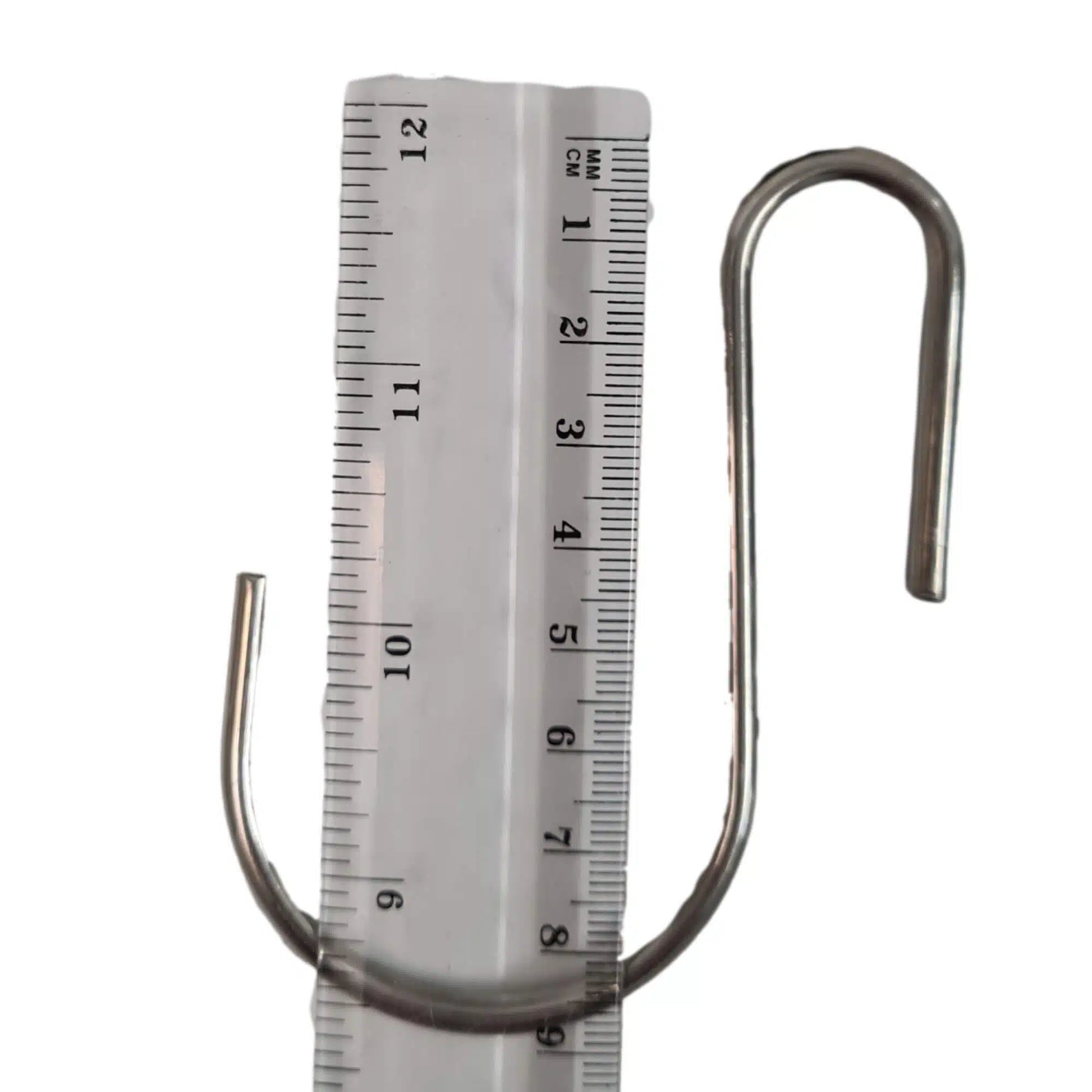 Stainless Steel Hanging Hooks 9cm x 7cm 10 Pieces - Image 2