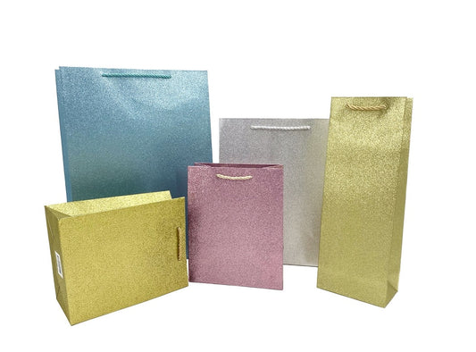 bulk 24 XLarge Glitter Paper Gift Bag 42cm