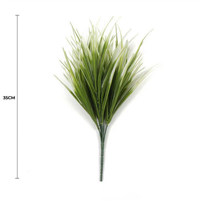 White Tipped Grass Stem UV Resistant 35cm - Image 2