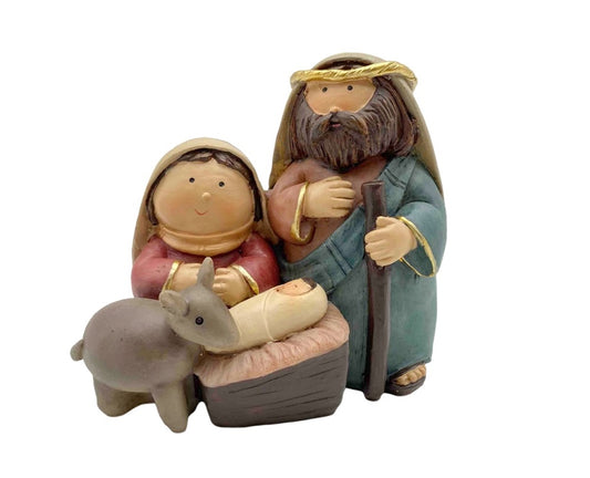 bulk 12 Xmas Nativity Deco w/ Baby 11cm