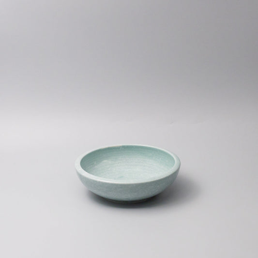Bowl Thick Edge 20cm Aqua Glaze