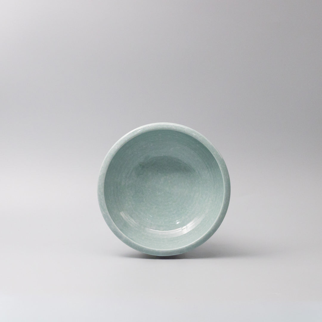 Bowl Thick Edge 20cm Aqua Glaze - Image 3