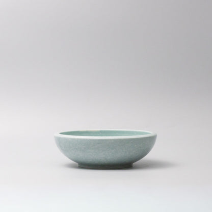 Bowl Thick Edge 20cm Aqua Glaze - Image 4