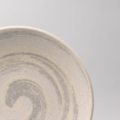 Platter 28.5cm Grey Swirl Glaze - Image 2