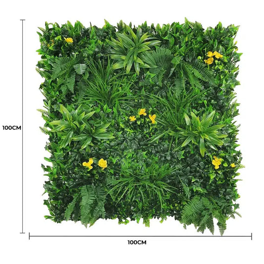 Yellow Rose Vertical Garden / Green Wall UV Resistant Sample - Image 2