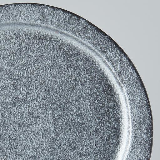 Plate Organic 25.5cm Craft Black Glaze - Image 2