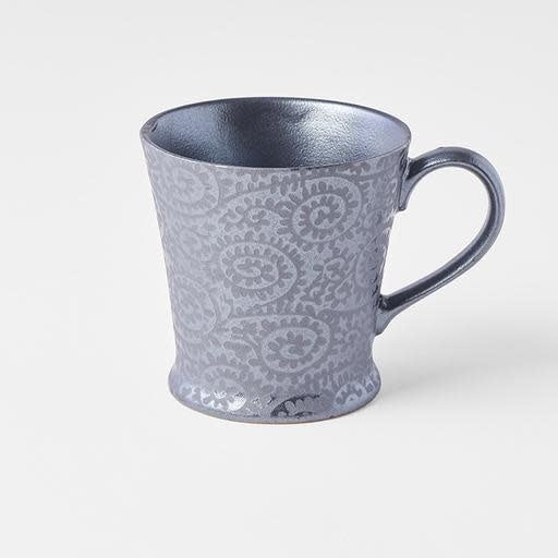 Mug 200ml Black Scroll Design - Image 3