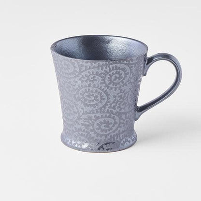 Mug 200ml Black Scroll Design - Image 3