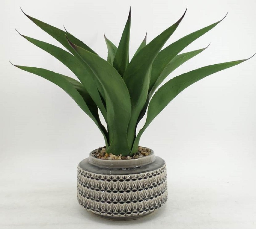 Artificial Agane In Ceramic Pot 55cm