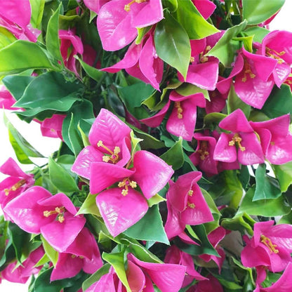 Hanging Artificial Bougainvillea Plant (Pink / Lilac) UV Resistant 90cm - Image 3