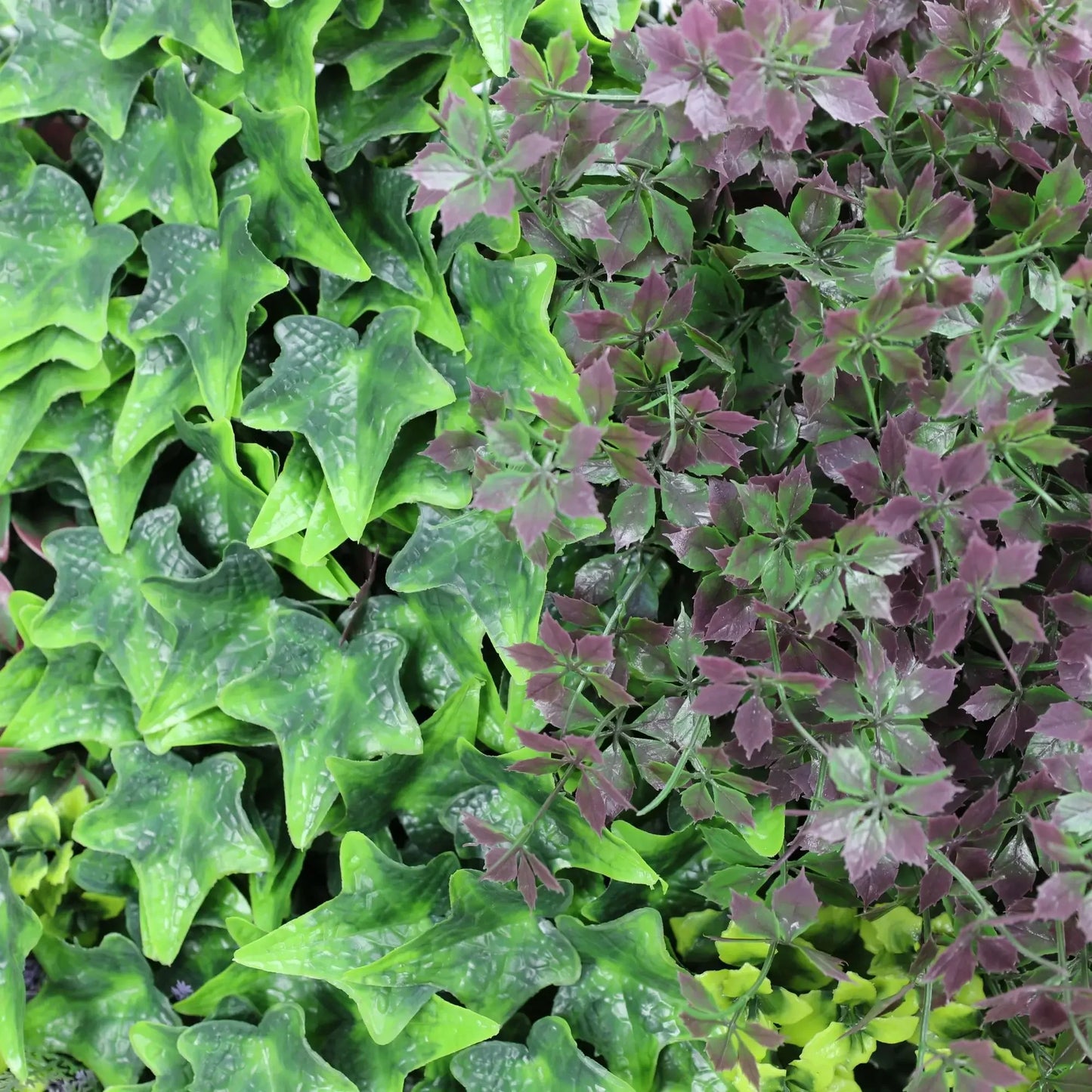 Lush Botanical Mosaic Artificial Vertical Garden / Green Wall Panel 1m x 1m UV Resistant - Image 2