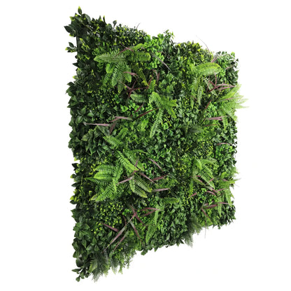 Verdant Fern Artificial Vertical Garden / Green Wall Panel 1m x 1m UV Resistant - Image 5