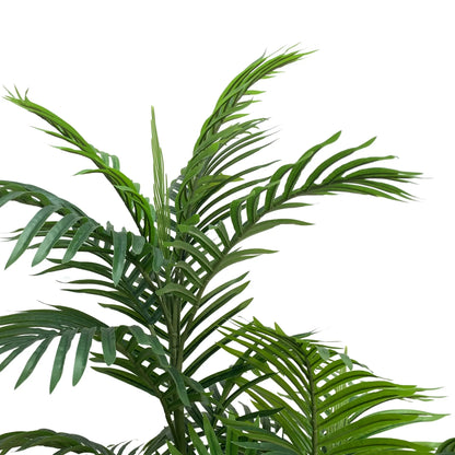 Premium Artificial Potted Multi-trunk Fan Palm 180cm - Image 4