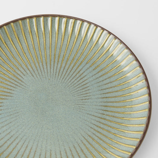 Side Plate 20.5cm Green Sendan Glaze - Image 2