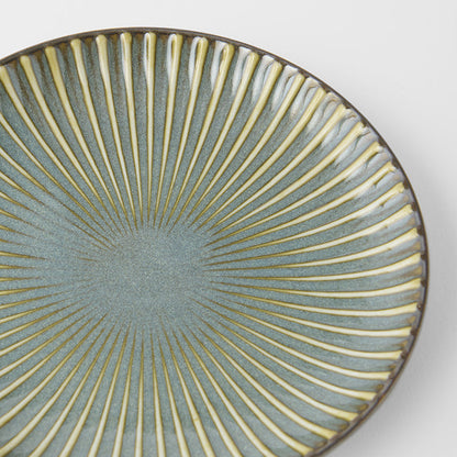 Tapas Plate 16cm Green Sendan Glaze - Image 2