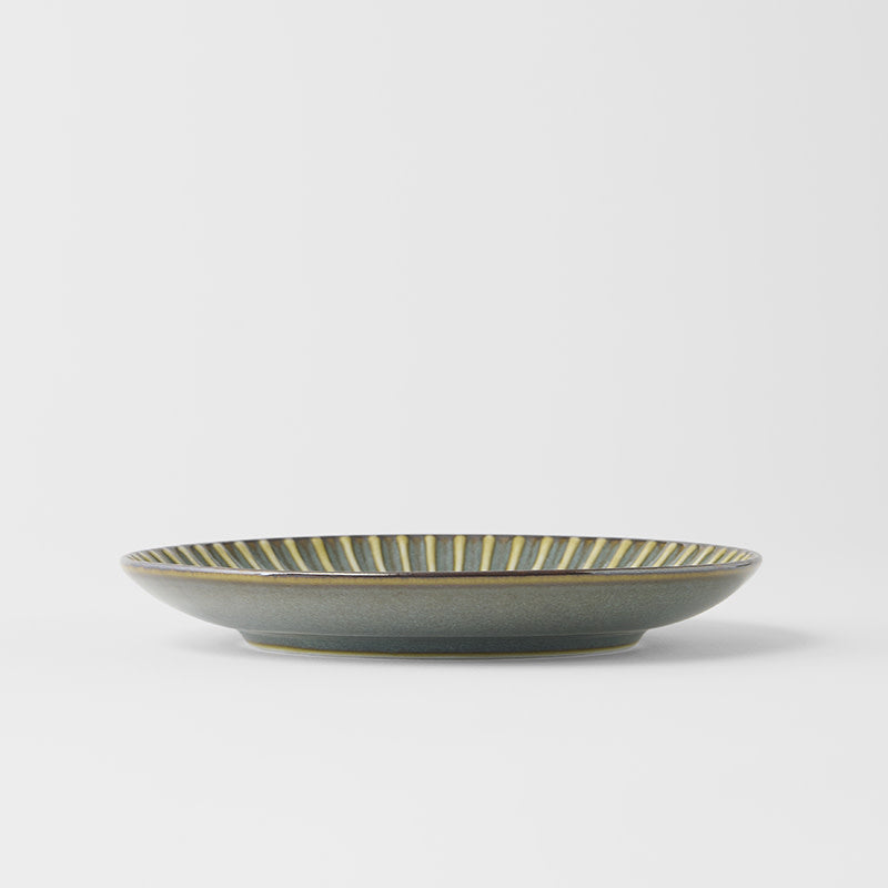 Tapas Plate 16cm Green Sendan Glaze - Image 3
