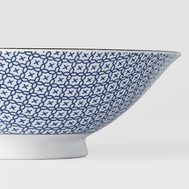 Bowl in a Gift Box 25cm Geo Flower Design - Image 2