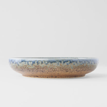 Plate High Rim 22cm Earth & Sky Glaze - Image 5
