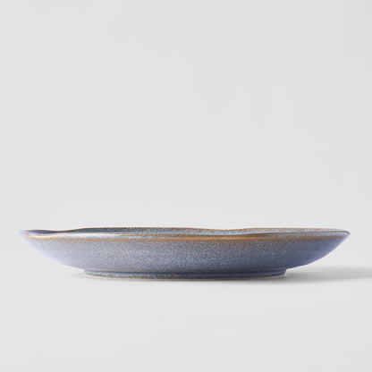 Plate Organic 23cm Steel Grey Glaze - Image 4