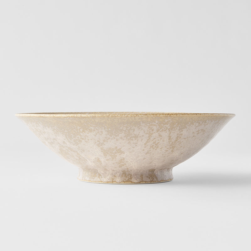 Ramen Bowl 24.5cm White Fade Glaze - Image 3
