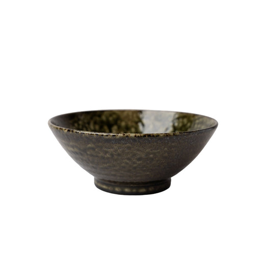 Bowl V Shaped 19cm Sage Glaze - Image 2
