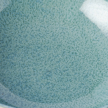 Bowl Oval 14cm Peacock Glaze - Image 2