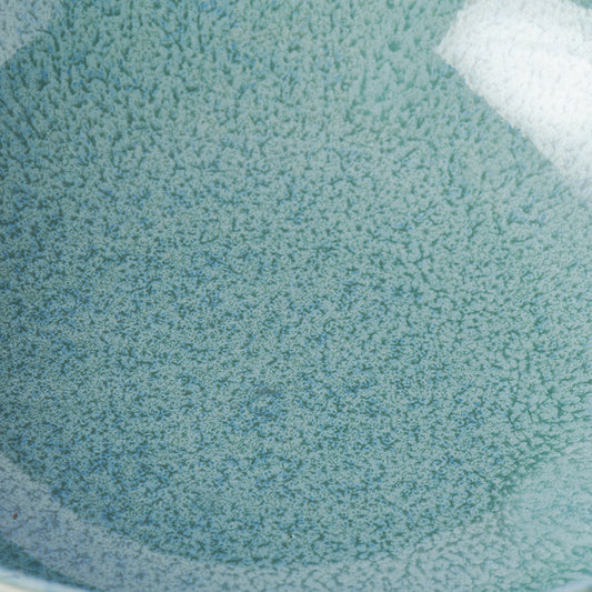 Bowl Oval 14cm Peacock Glaze - Image 2