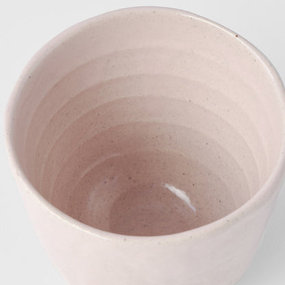 Lopsided Mug 200ml Sakura Pink Glaze - Image 3